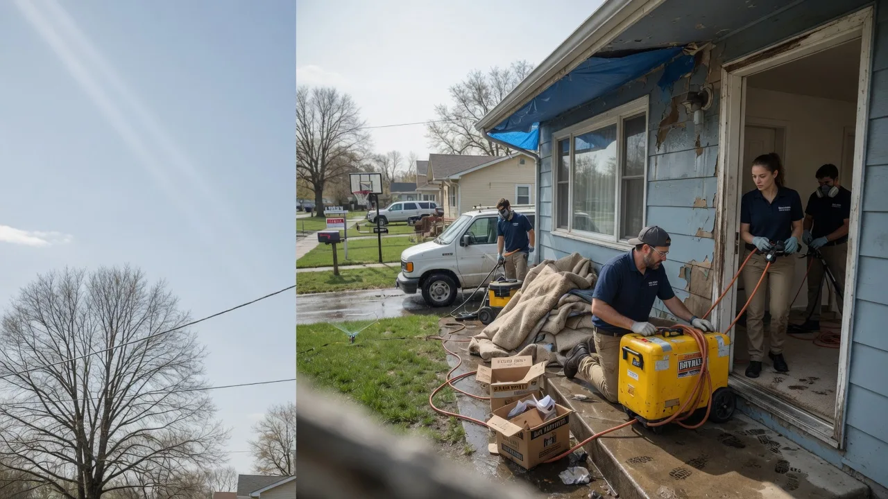 Basement Flood Cleanup in Severance, CO near me